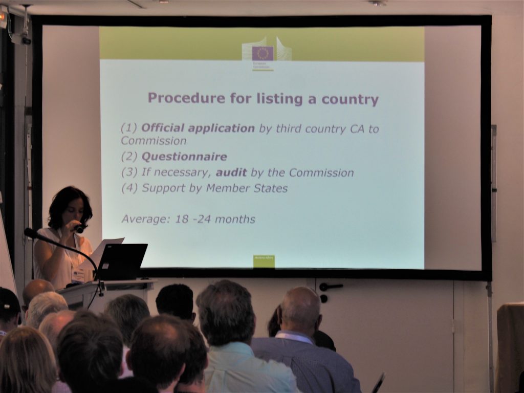 Lorella de la Cruz Iglesias presenting
