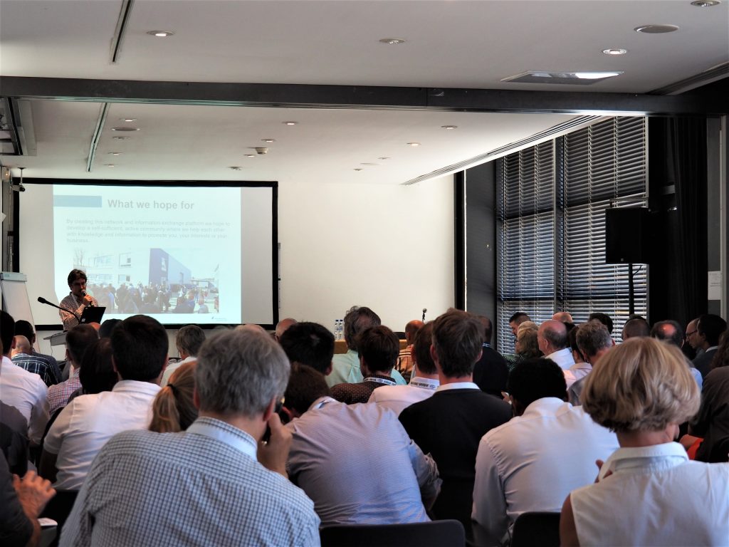 Matthew James Slater presenting