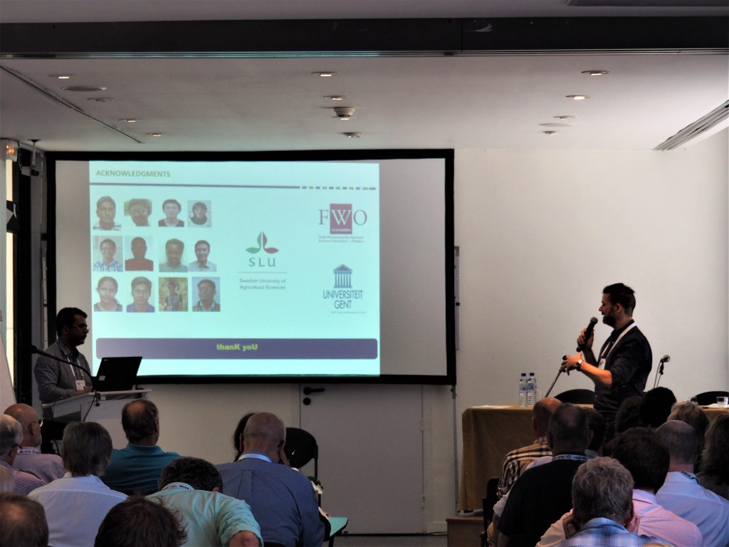 Kartik Baruah presenting