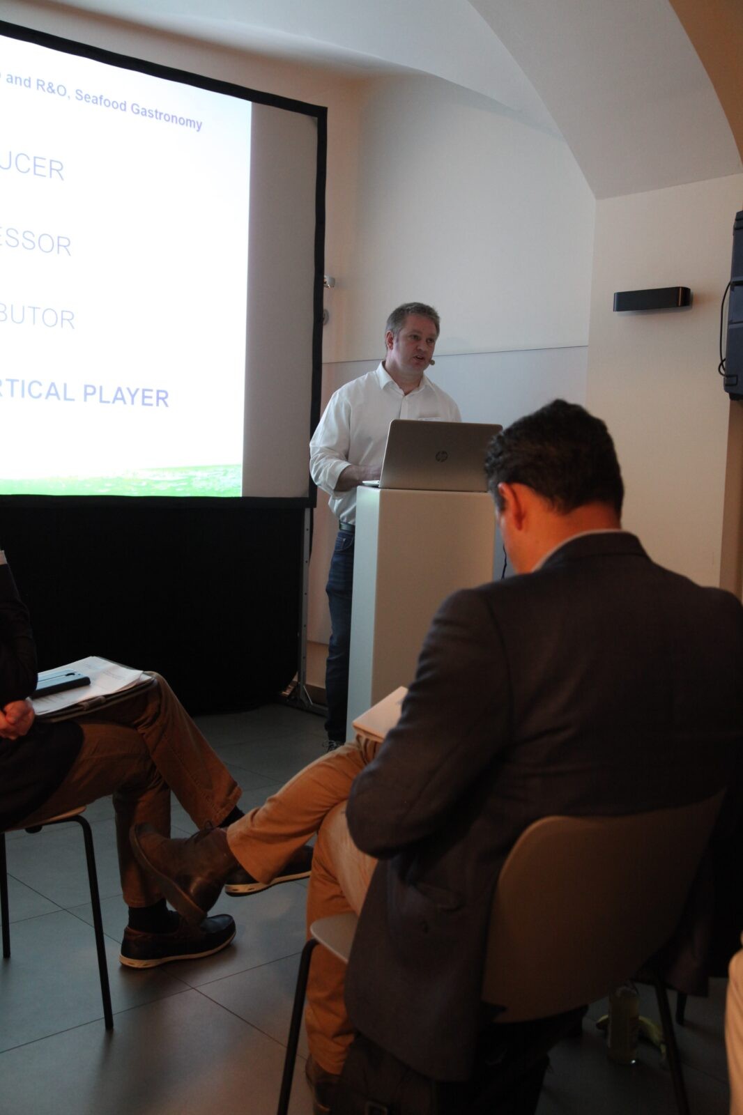 Mr. Eric Bernard presenting