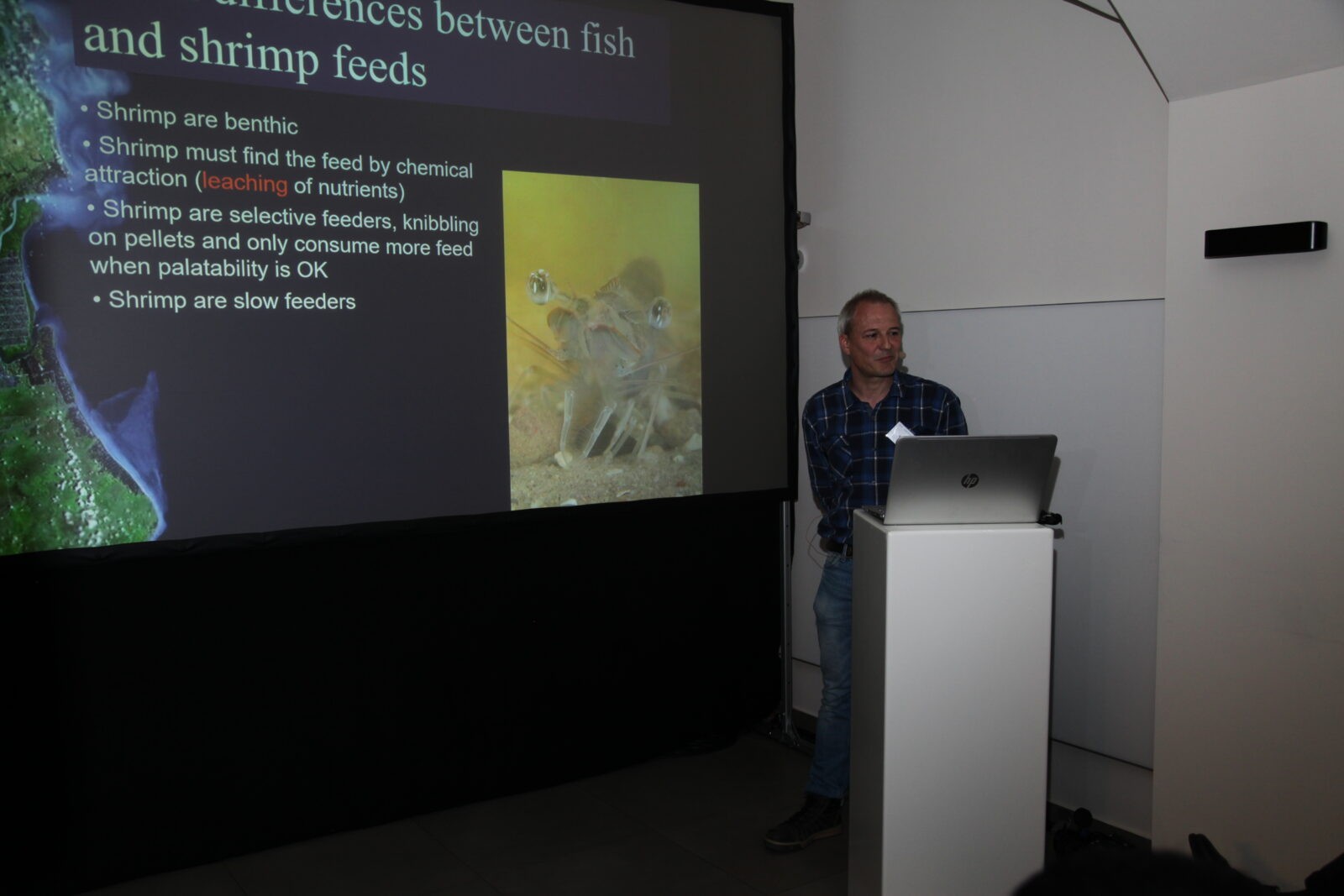 Mr. Eric De Muylder presenting