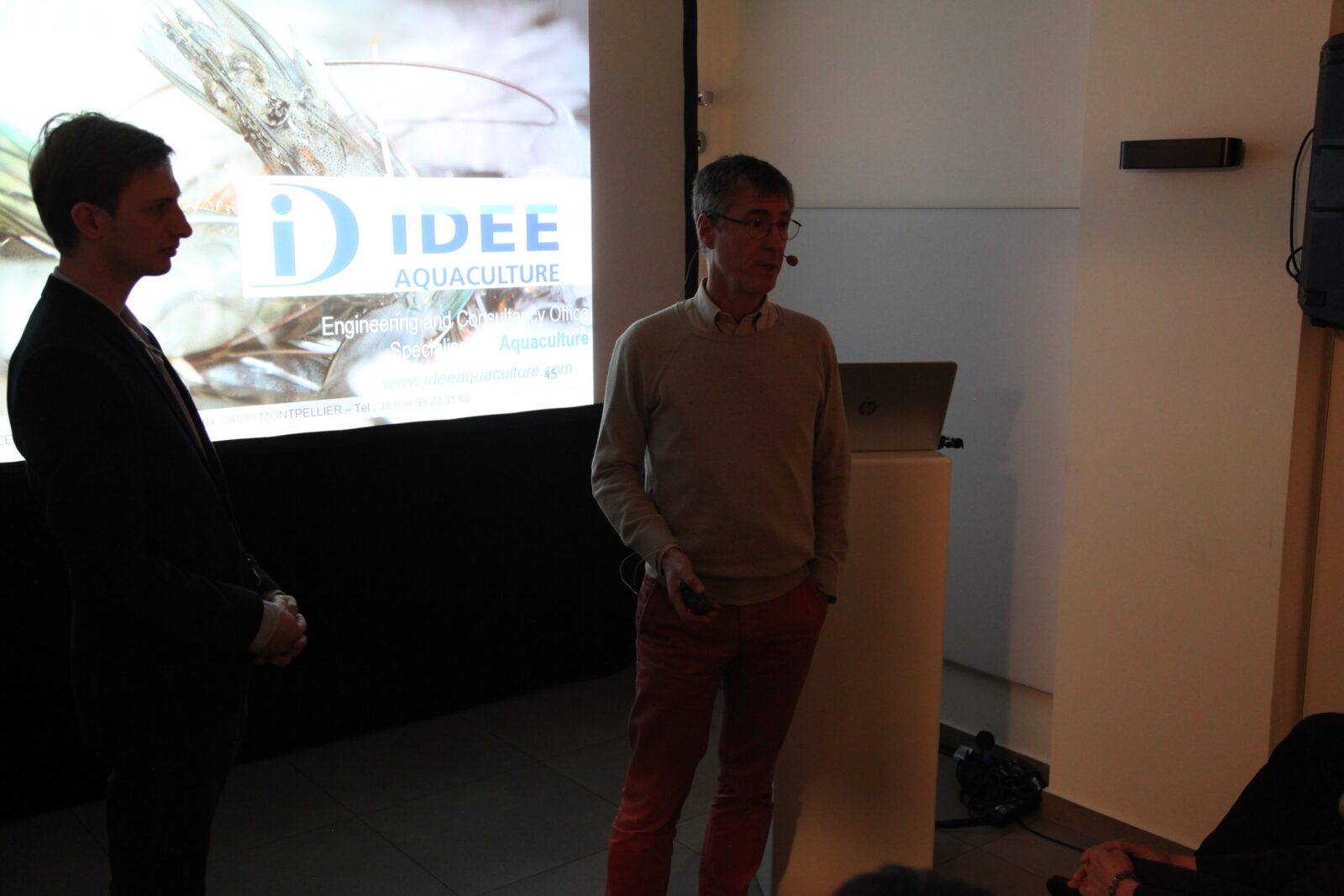 Mr. Jacques Trichereau presenting